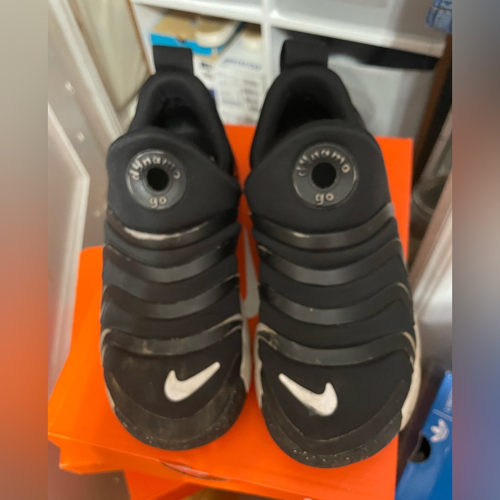 Nike Kids Black and White Sneakers